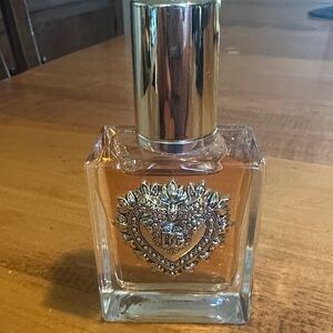 Dolce & Gabbana Gold and Tan Perfume Bottle